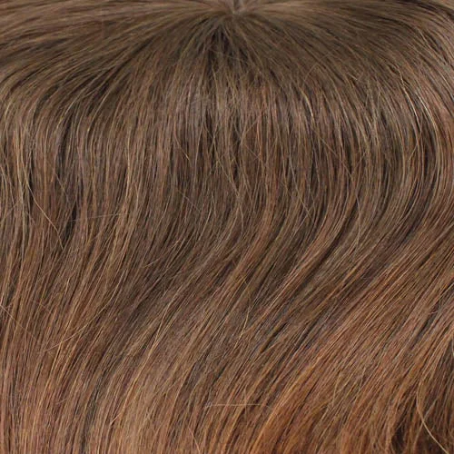 6/30T Medium Chestnut Brown Blended with Medium Auburn Medium Auburn Tips