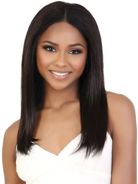 Lace wig with a side - swept bang for a sophisticated lookBeshe Peruvian Virgin Remy HD 13"X4" Lace Wig -HPN134.S20