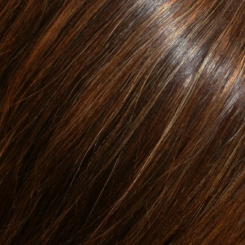 FS4/33/30A | Midnight Cocoa | Dk Brown, Med Red, Med Natural Red Blonde/Brown Blend w/ Med Natural Red Blonde/Brown Blend Bold Highlights