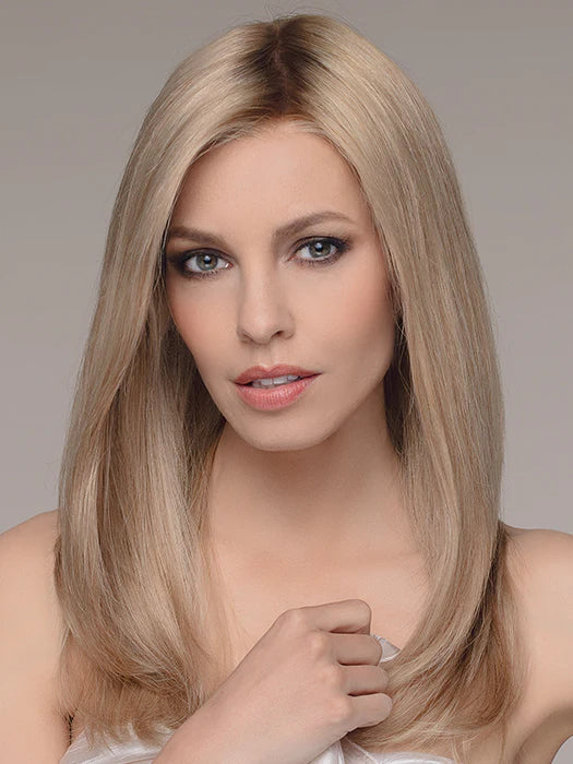 Human - hair wig in a jet - black color for a classic and timeless lookEmotion | Pure Power by Ellen Wille