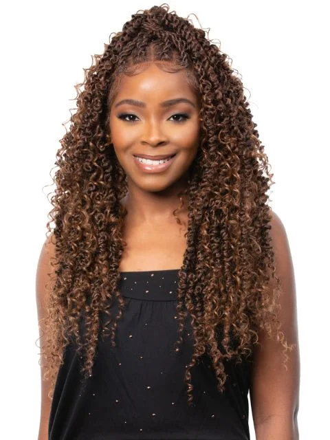 Lace wig with a silk - base cap for a comfortable and smooth feelHarlem 125 Kima Ultra HD Braid Lace Wig - DISTRESSED SPRING TWIST 26" KBW92