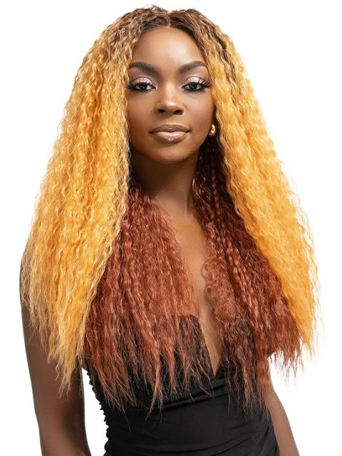 Full - lace wig with a natural - looking hairline for a seamless appearanceJanet Collection 100% Human Hair Prime Unimix HD 360 with 13X6 Frontal Part Glueless MIRI Lace Wig