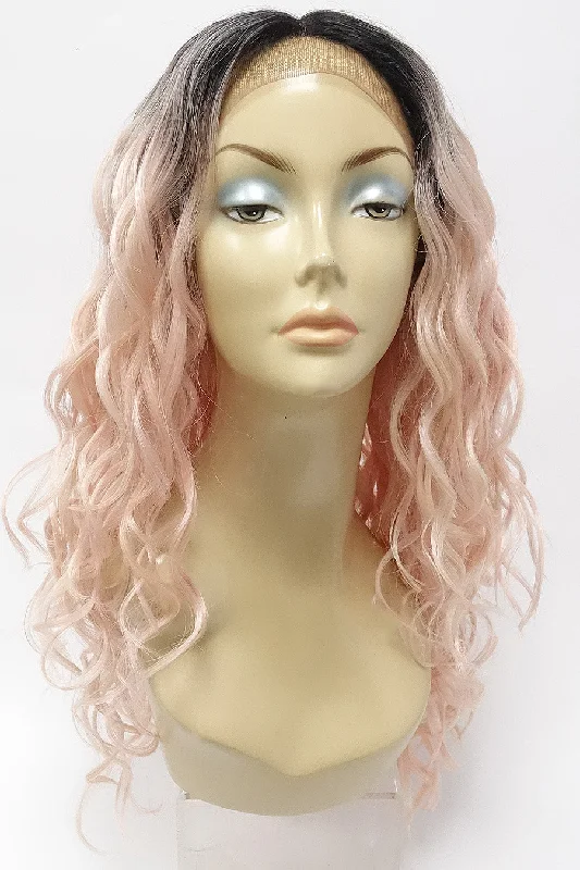 Lace wig with a honey - blonde color for a warm and sunny appearanceLDP-SPIN63