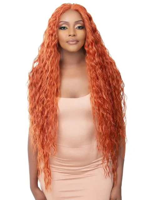 Lace wig with a wispy fringe for a soft and feminine lookNutique Illuze Virtually Undetectable 13x4 Glueless HD Lace Front Wig - ROSALEE