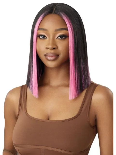 Synthetic lace wig with a heat - resistant formulaOutre Color Bomb Premium Synthetic Lace Front Wig - GALA