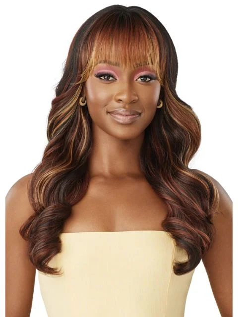 Lace wig with a middle - part for a classic and elegant styleOutre Premium Daily Lace Part Wig - VALE