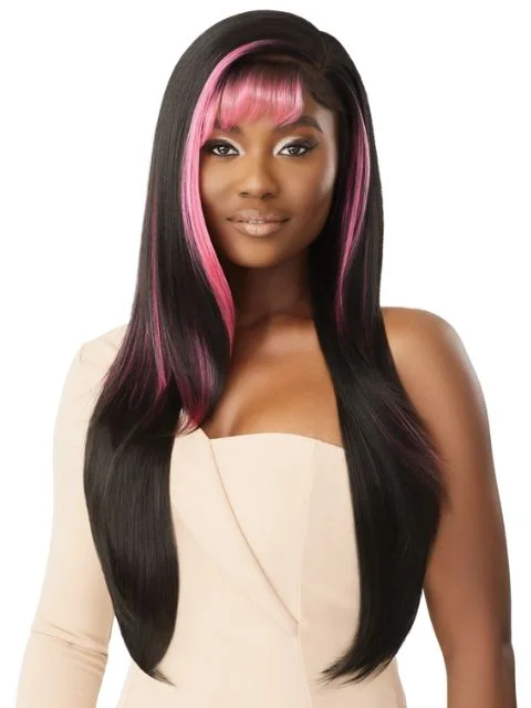 Adjustable - cap lace wig for a comfortable fitOutre SleekLay Part HD Transparent Deep C Part Lace Front Wig - DANIELLA