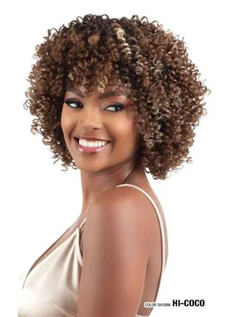 Lace wig with a natural - looking root for a more realistic lookShake N Go Legacy Human Hair Blend ALEXANDRIA Wig