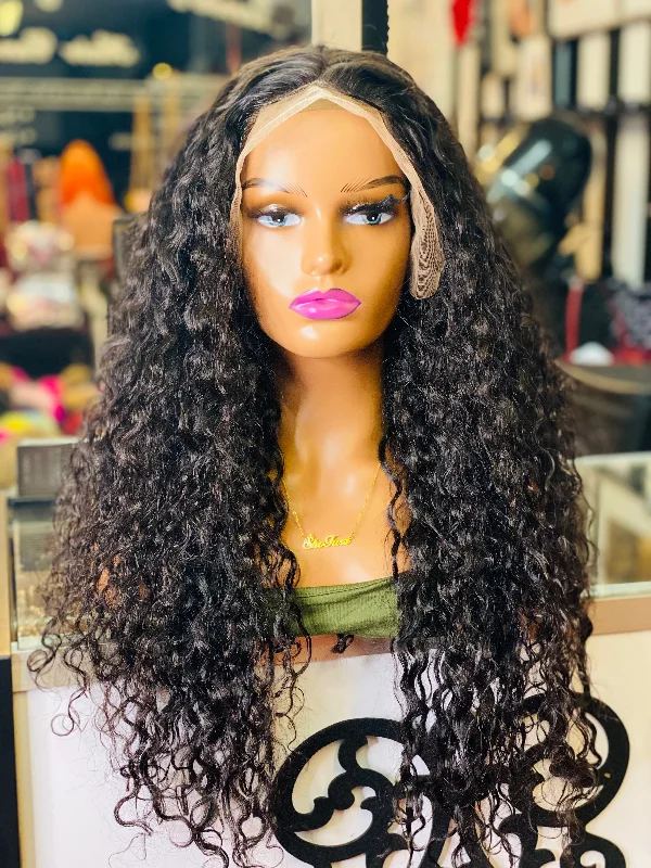 Human - hair lace wig for a luxurious and natural feelSunny