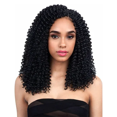 Box braided wigs with jumbo size for a bold lookFreetress Jazz Water 12"