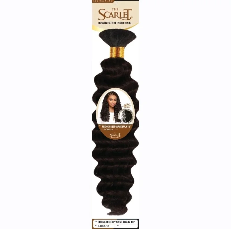 Child - friendly braided wigs with a soft and gentle feelFrench Deep Wave Bulk