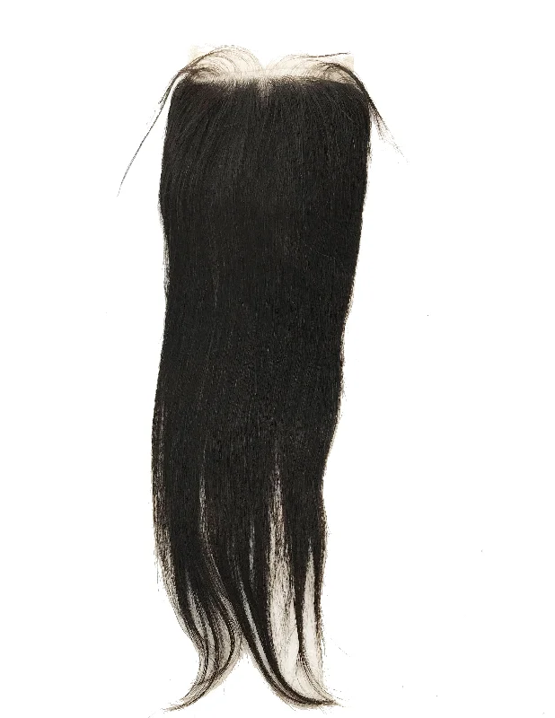 Braided wigs with a natural - looking scalp for a more realistic finishStraight Lace Closure 5"X5"