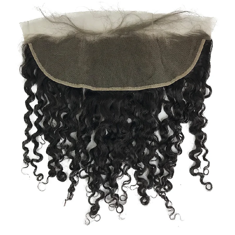 Long - length braided wigs for a glamorous and voluminous styleVirgin 13"x6" Deep Wave Lace Frontal