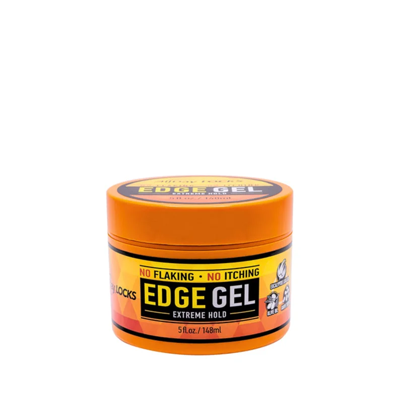 Lace wig with a platinum - blonde color for a bold and trendy lookALLDAY LOCKS Edge Gel 5oz