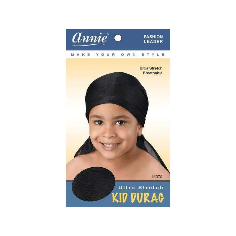 Lace wig with a natural - looking root for a more realistic lookANNIE Kid Durag [BLACK] #04370