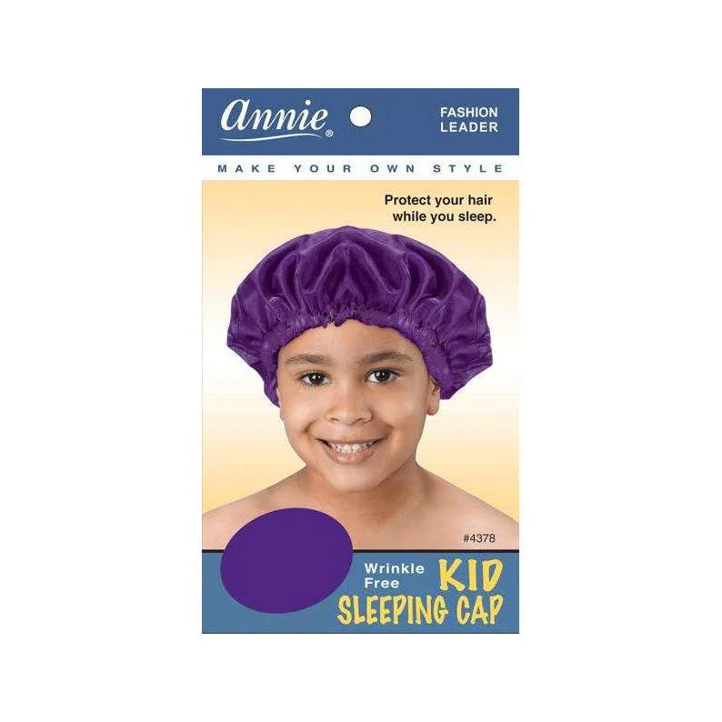 Adjustable - cap lace wig for a comfortable fitANNIE Kids Sleeping Cap Large [Assorted Color] #04378