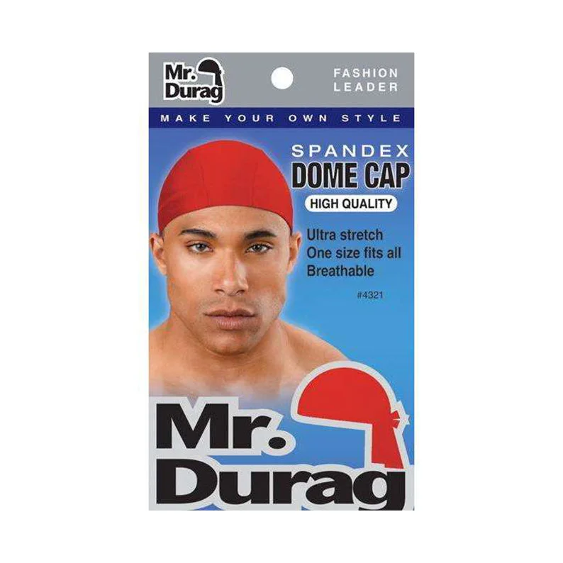 Lace wig with a curly texture for a bold and stylish choiceANNIE MR. DURAG Spandex Dome Cap [ASSORTED COLOR] #04321