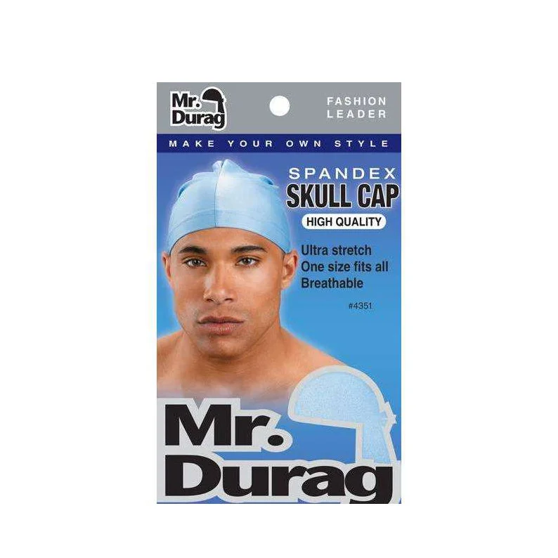 Lace wig with a silk - base cap for a comfortable and smooth feelANNIE MR. DURAG Spandex Skull Cap [ASSORTED COLOR] #04351