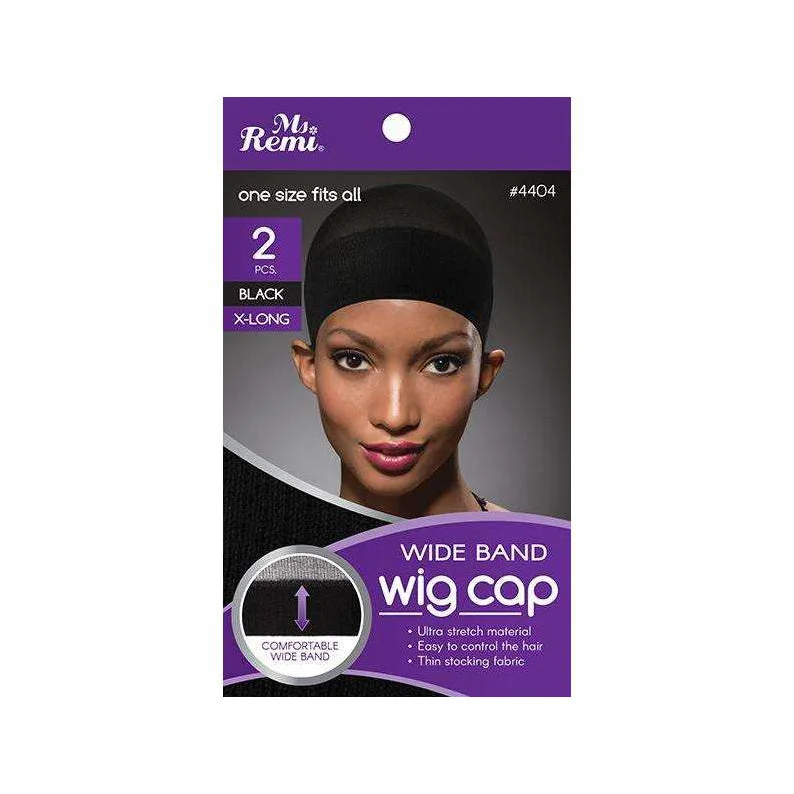 Lace wig with a wispy fringe for a soft and feminine lookANNIE Wig Cap  [Black] Wide Band #04404