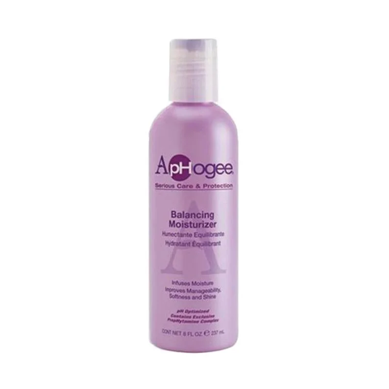 Lace wig with a straight texture for a sleek and minimalist lookAPHOGEE BALANCING MOISTURIZER 8oz