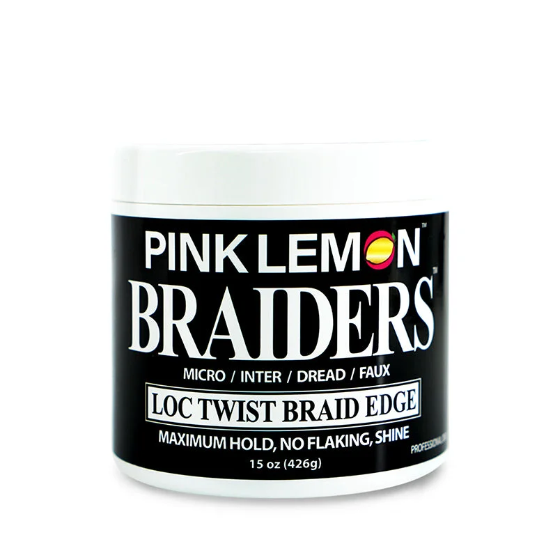 Lace wig with a pre - plucked hairline for a more natural lookBELLATIQUE Pink Lemon Braiders 15oz