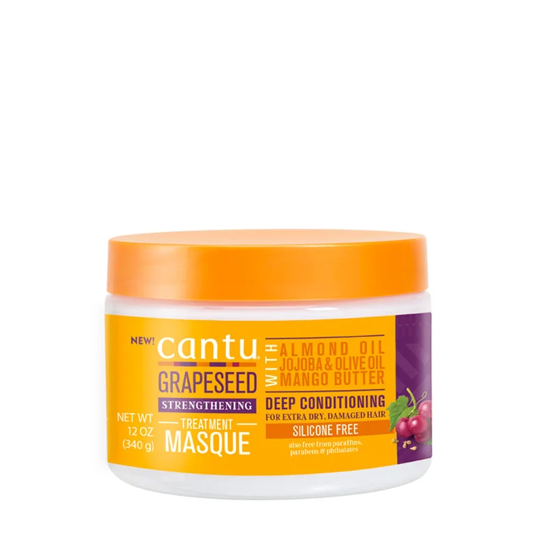 Lace wig with a silk - base cap for a comfortable and smooth feelCANTU Grapeseed Strengthening Treatment Masque 12 oz