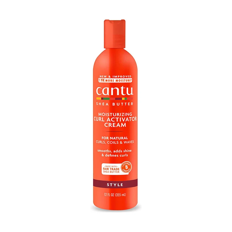 Full - lace wig with a natural - looking hairline for a seamless appearanceCANTU Shea Butter Curls, Coils & Waves Moisturizing Curl Activator Cream 12oz