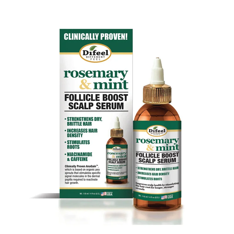 Human - hair lace wig for a luxurious and natural feelDIFEEL Rosemary & Mint Follicle Boost Scalp Serum 4oz