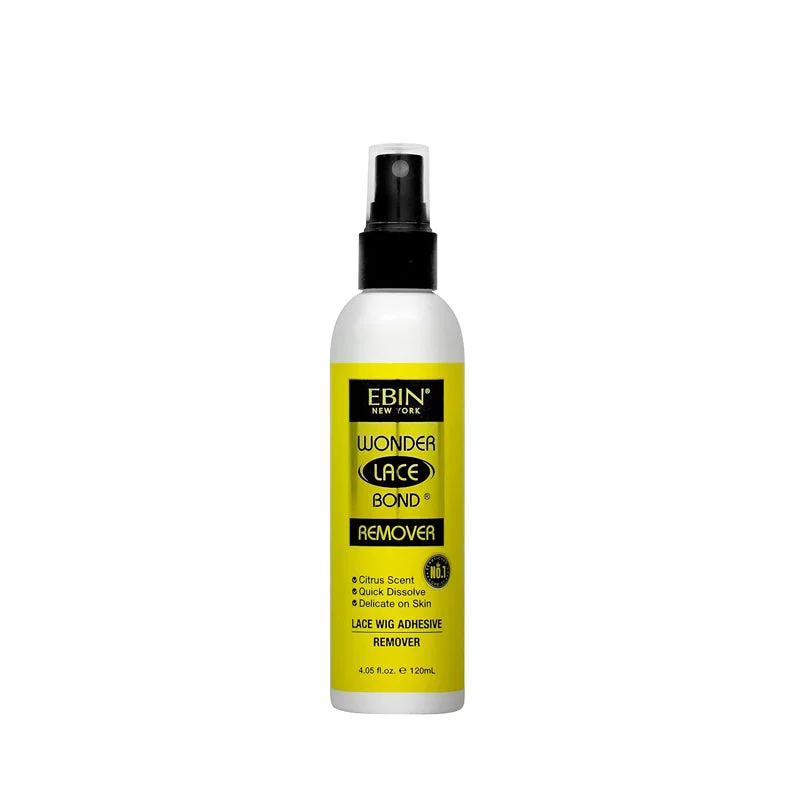 Lace wig with a straight texture for a sleek and minimalist lookEBIN Wonder Lace Bond Waterproof Adhesive Remover Spray 4.05oz