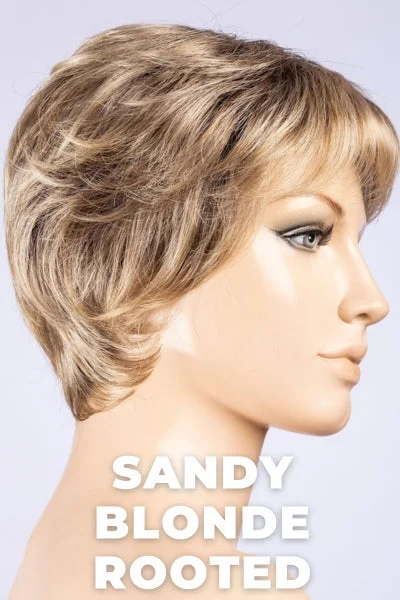 Sandy Blonde Rooted