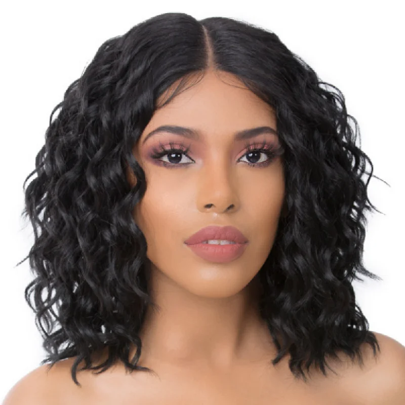 Lace wig with a natural - looking root for a more realistic lookIt's A Wig! 5G True HD Synthetic Lace Front Wig - HD T Lace Tess