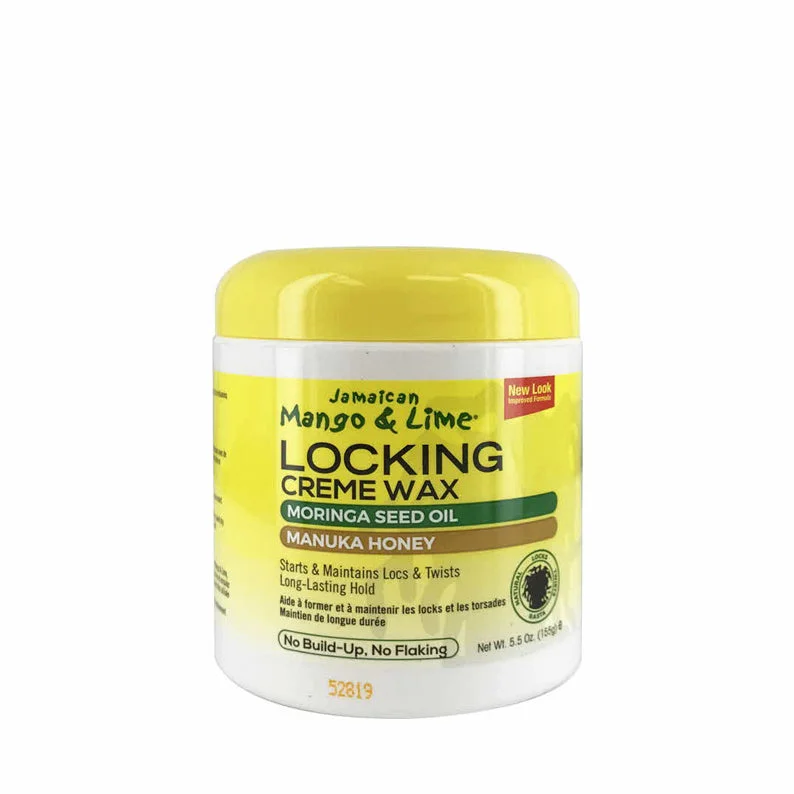 Lace wig with a straight texture for a sleek and minimalist lookJAMAICAN MANGO & LIME Locking Creme Wax 6oz