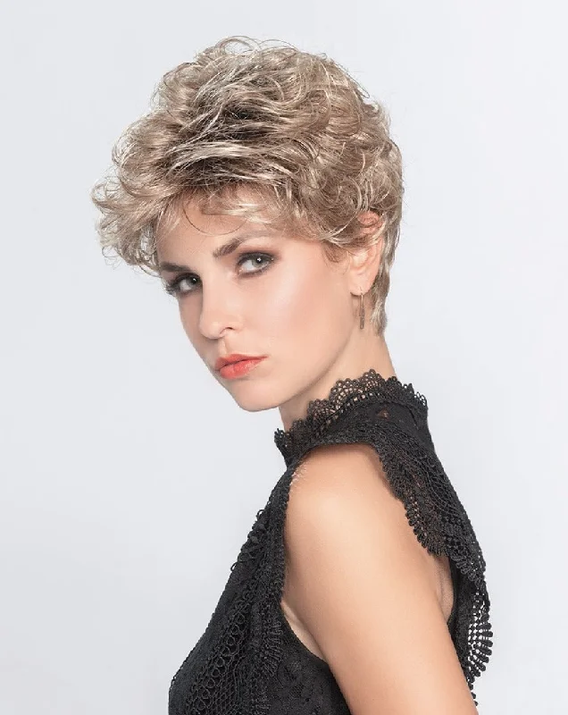 Monofilament - cap short wig for a breathable and natural - looking scalpLouise Wig by Ellen Wille | Synthetic Hair | Petite/Average Cap