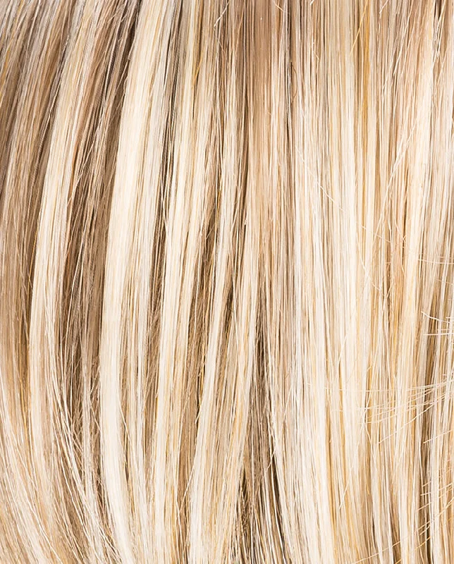 Champagne Rooted | Med Beige Blonde,  Medium Gold Blonde, and Lightest Blonde blend with Darker Roots