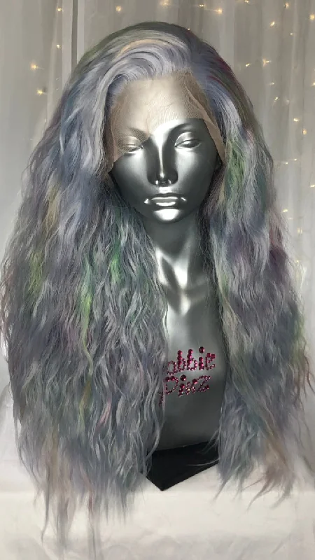 Full - lace wig with a natural - looking hairline for a seamless appearance"Madison" - Nebula