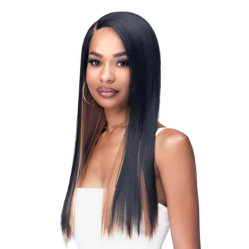 Lace wig with a pre - bleached knot for a natural - looking scalpMLF910 Adelina Synthetic HD Lace Front Wig by Bobbi Boss