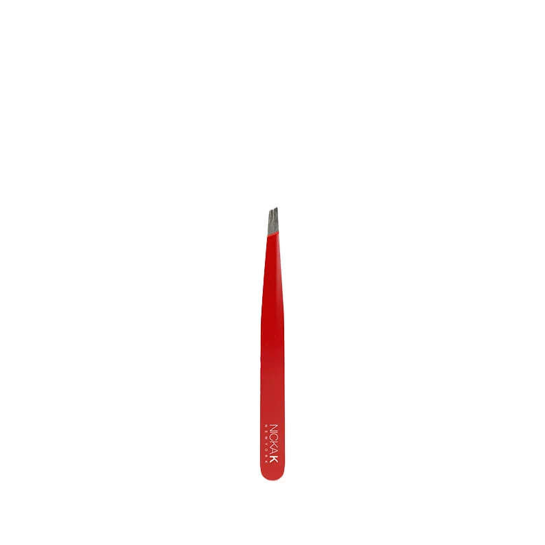 Lace wig with a honey - blonde color for a warm and sunny appearanceNICKA K Imiplement Slant Tweezer [RED] #NI010R