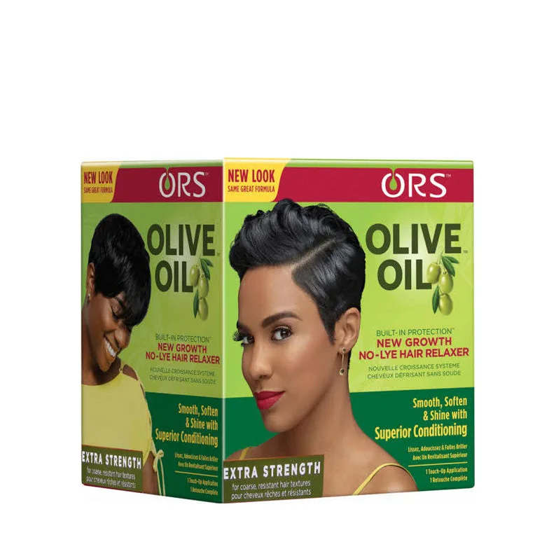 Lace wig with a straight texture for a sleek and minimalist lookORS OLIVE OIL Growth Relaxer (Extra Strength)