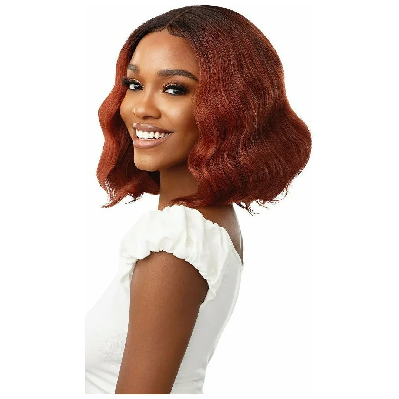 Synthetic lace wig with a heat - resistant formulaOutre EveryWear HD Synthetic Lace Front Wig - Every9 (DRFF2/CINNAMON SPICE only)