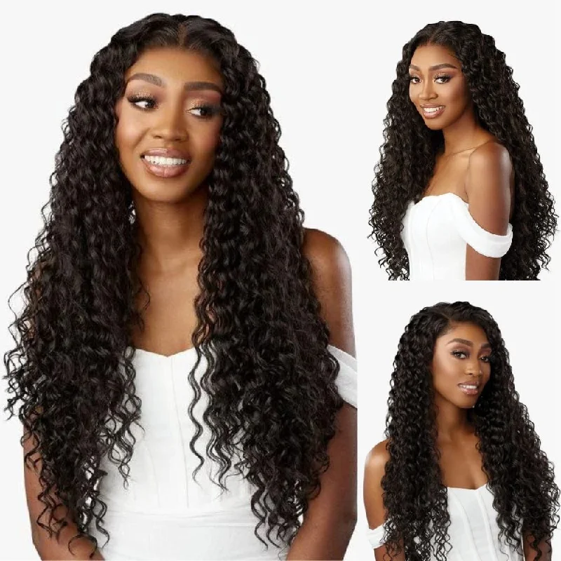 Lace wig in a chocolate - brown color for a rich and warm appearanceSensationnel Glueless Bare Luxe Lace Wig - 13x6 Unit 5