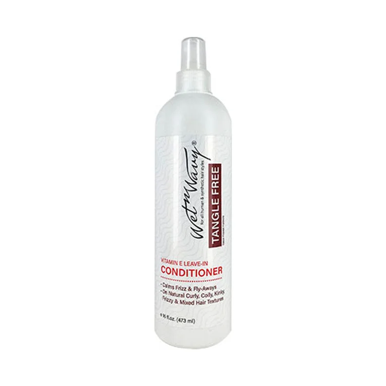 Full - lace wig with a natural - looking hairline for a seamless appearanceWET N WAVY Vitamin E Leave-In Conditioner 16oz