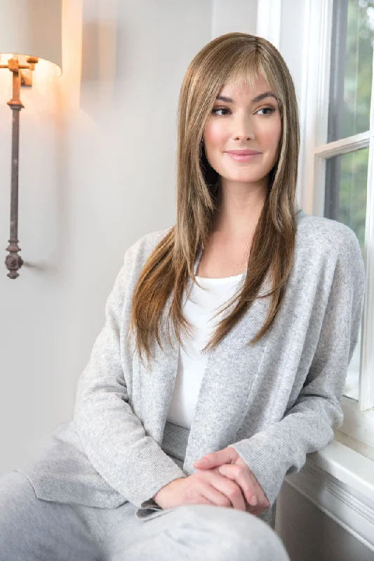 Long - length wig with a pre - plucked hairline for a more natural lookStevie <br>Synthetic Monofilament Wig