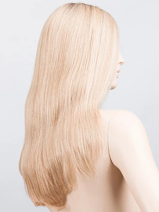 Light Bernstein Rooted | 20.14.27 | Light Strawberry Blonde and Medium Ash Blonde with Dark Strawberry Blonde Blend and Shaded Roots