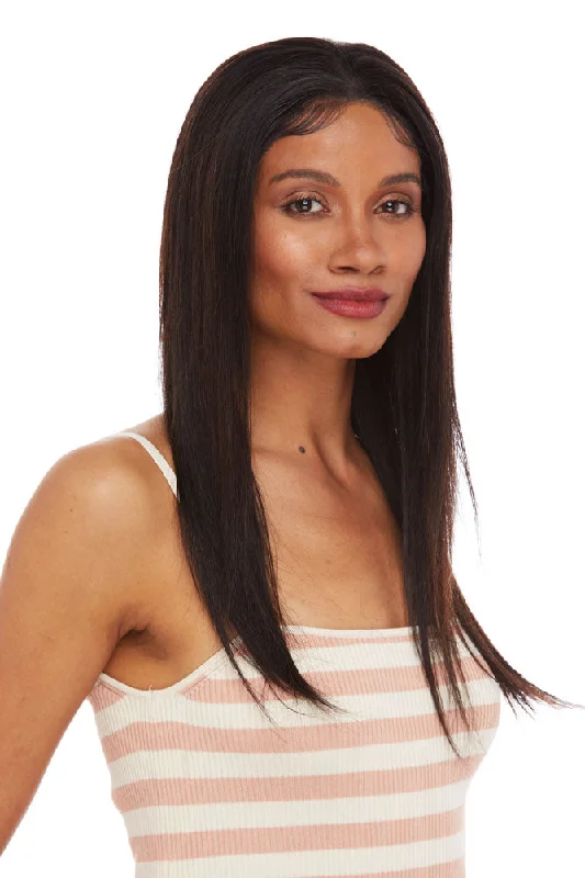 Long - length wig with a honey - blonde color for a warm and sunny appearanceCoraline <br>Remy Human Hair Lace Front Wig