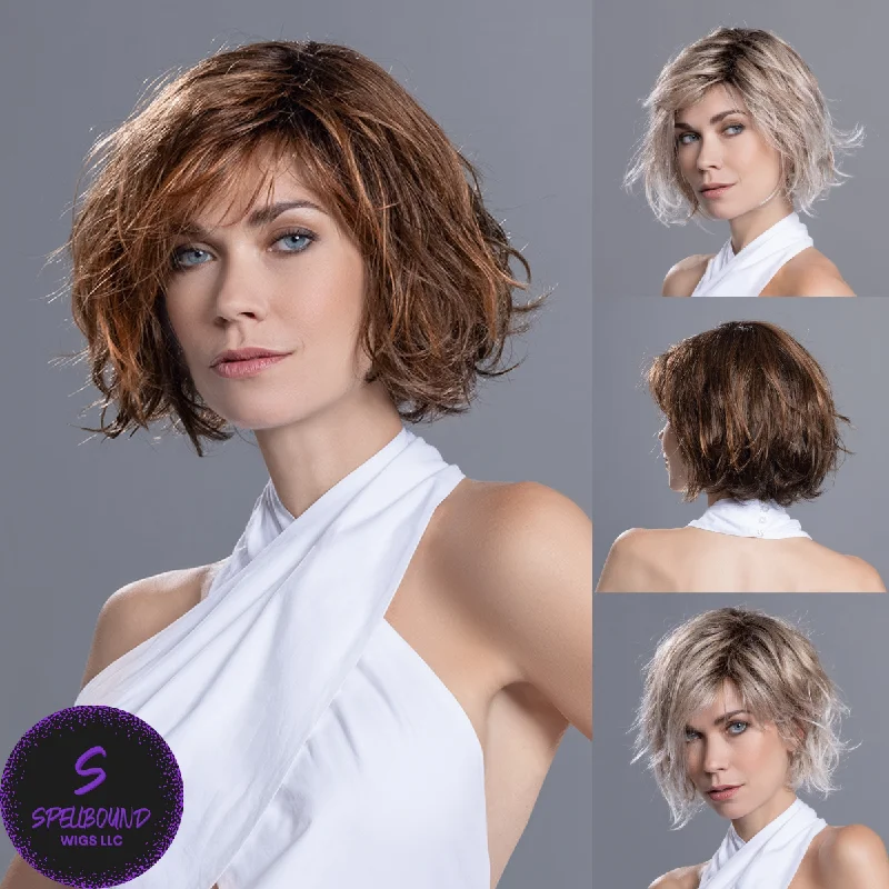 Medium - length wig with a 180 - density for a full and thick appearanceNight - Changes Collection by Ellen Wille