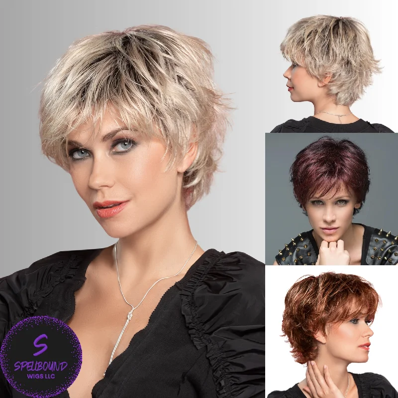 Synthetic medium - length wig with a natural - looking textureOpen - Perucci Collection by Ellen Wille