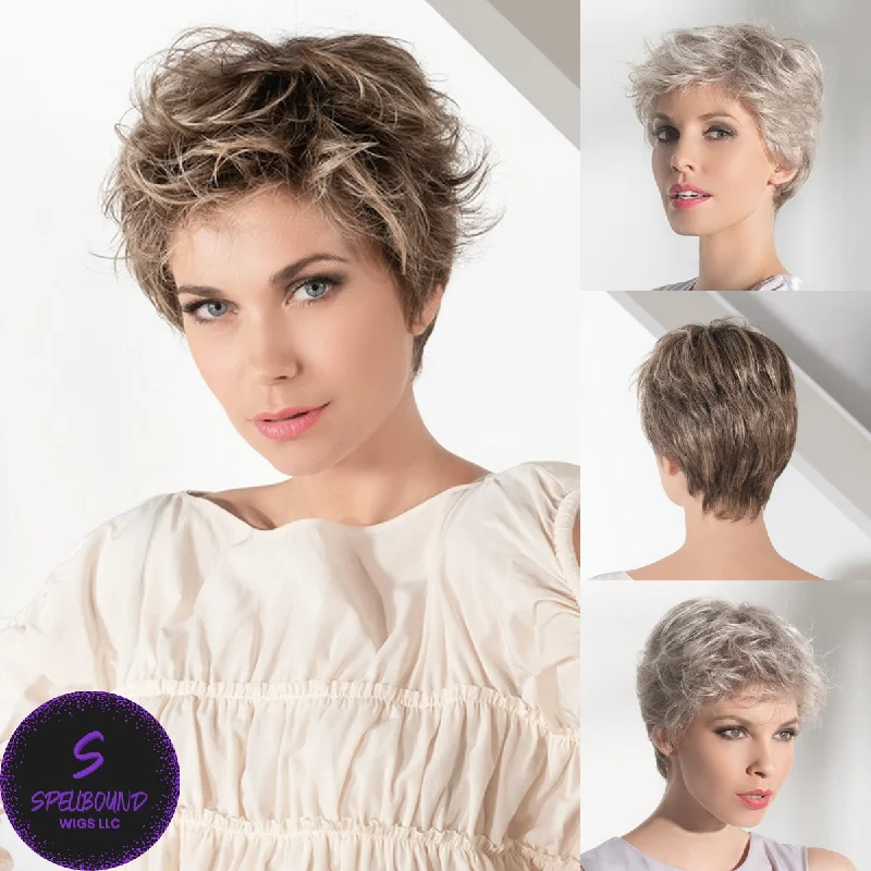 Medium - length wig with a wavy texture for a beachy and relaxed lookPosh - Hair Society Collection by Ellen Wille