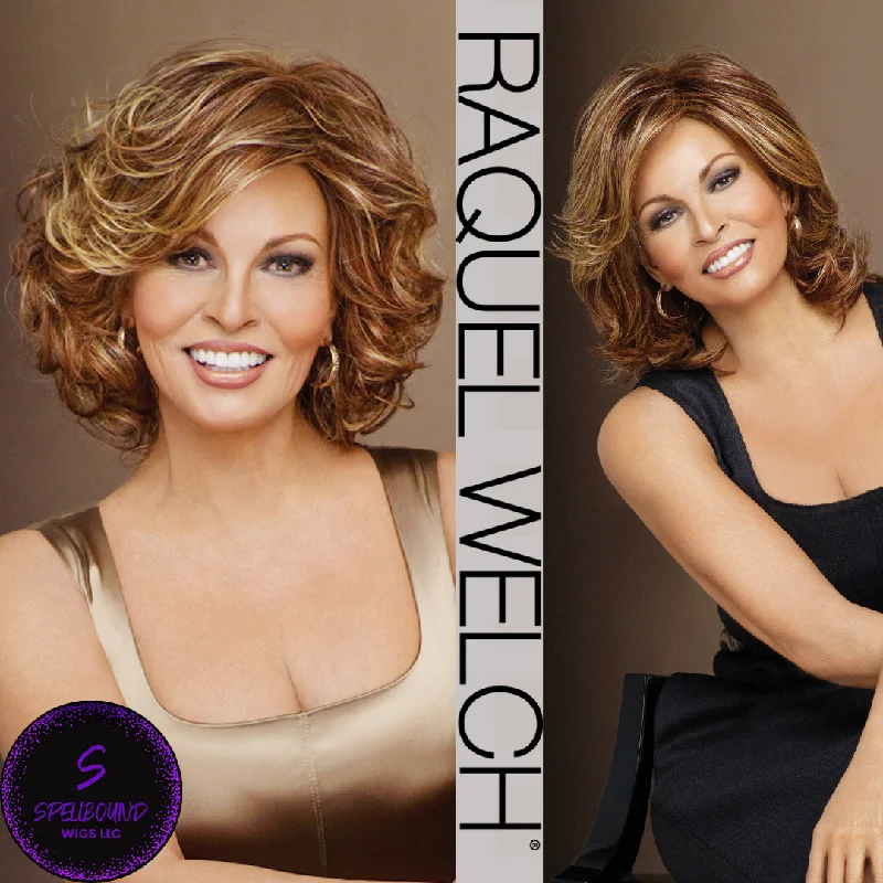 Long - length wig with a middle - part for a classic and elegant styleEmbrace - Signature Wig Collection by Raquel Welch