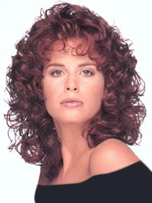 Heat - resistant short wig for easy styling with hot toolsGabriella Synthetic Wig by Aspen | CLEARANCE