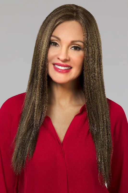 Long - length wig with a curly texture for a bold and stylish choiceHenry Margu Wigs - Violet (#4516)